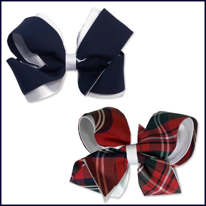 Four Loop Hair Bows