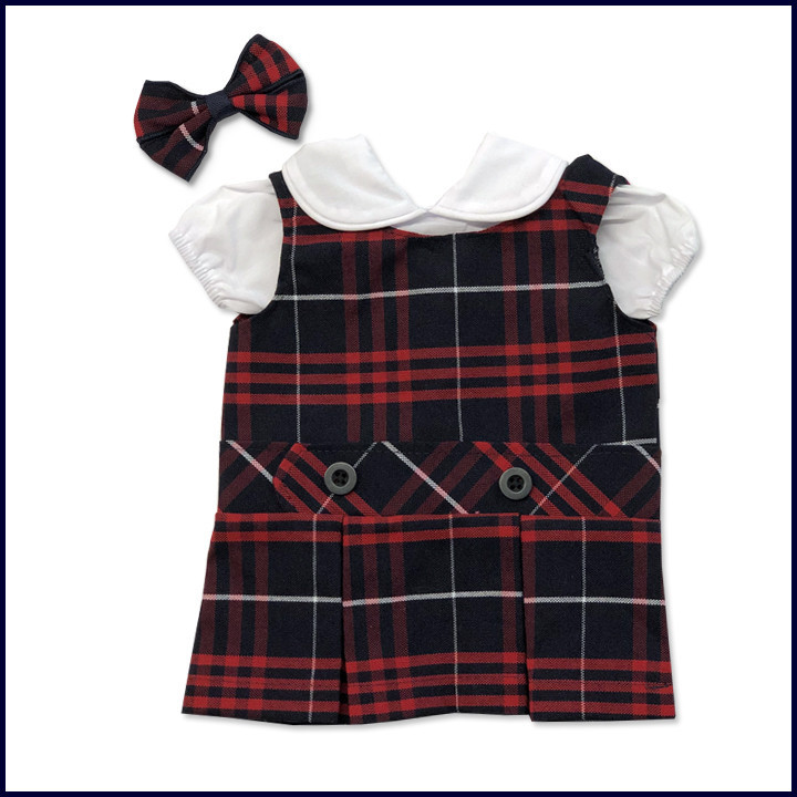 Doll Jumper with Blouse & Hair Bobble