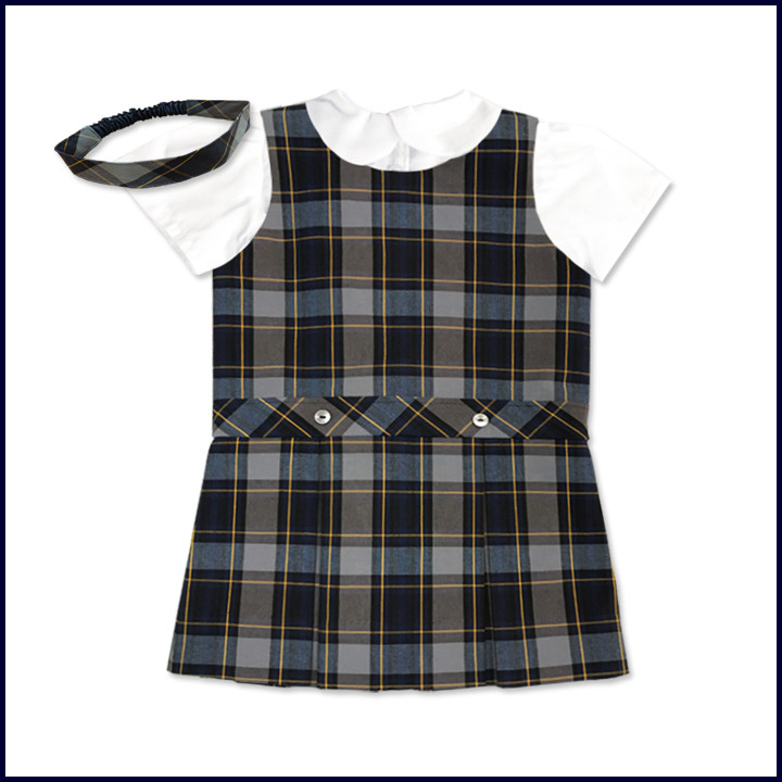 Doll Jumper with Blouse & Hair Bobble