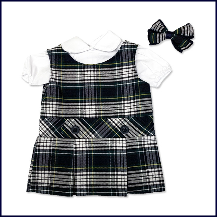 Doll Jumper with Blouse & Hair Bobble