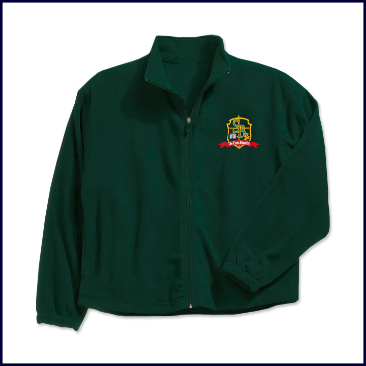Polar Fleece Jacket with Embroidered Logo