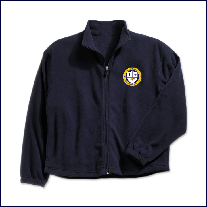 Polar Fleece Jacket with School Emblem