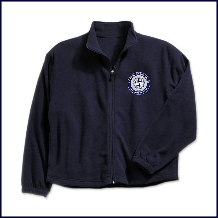 Polar Fleece Jacket with School Emblem