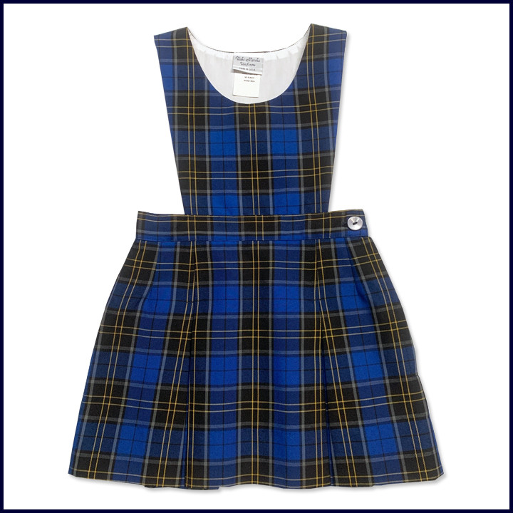 Vicki Marsha Uniforms Bib Top Jumper with 2-Pleat Skirt - 2nd Grade ...