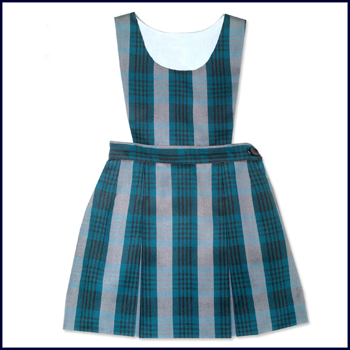 Bib Top Jumper with 2-Pleat Skit