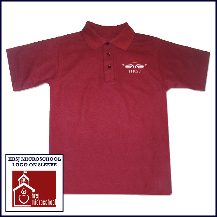 Cardinal HRSJ Unisex Mesh Polo: Short Sleeve