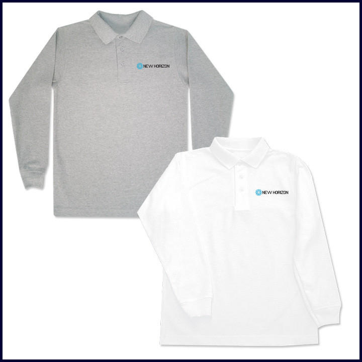 New Horizon Classic Polo Shirt: Long Sleeve