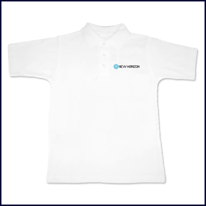 New Horizon Classic Polo Shirt: Short Sleeve