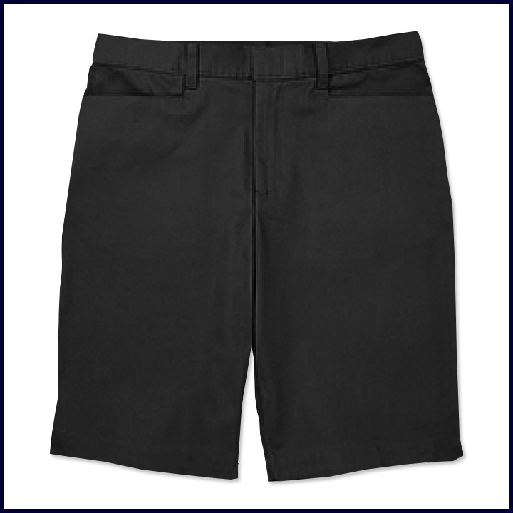 Black FF Bermuda Shorts