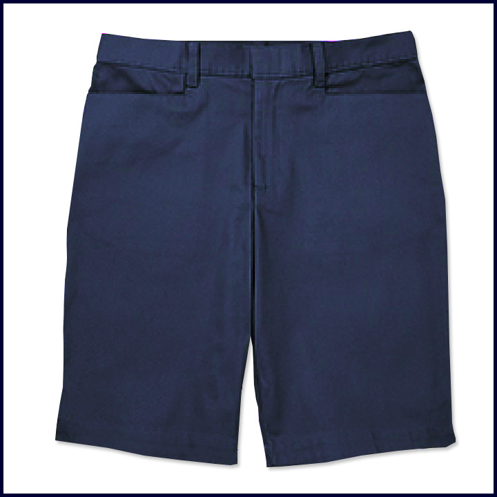Navy Girls Bermuda Shorts