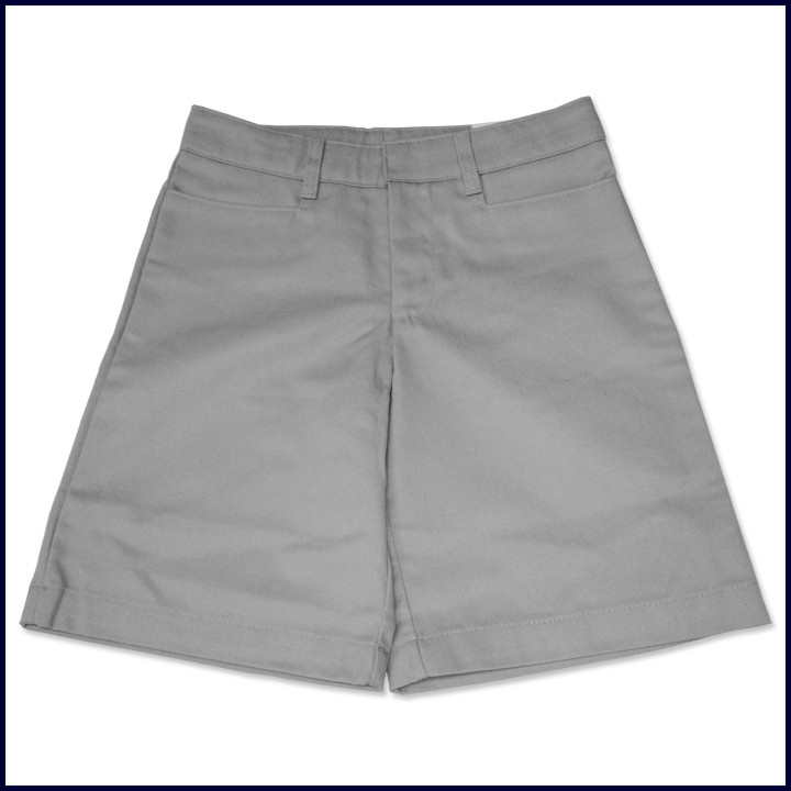 Girls Flat Front Twill Shorts