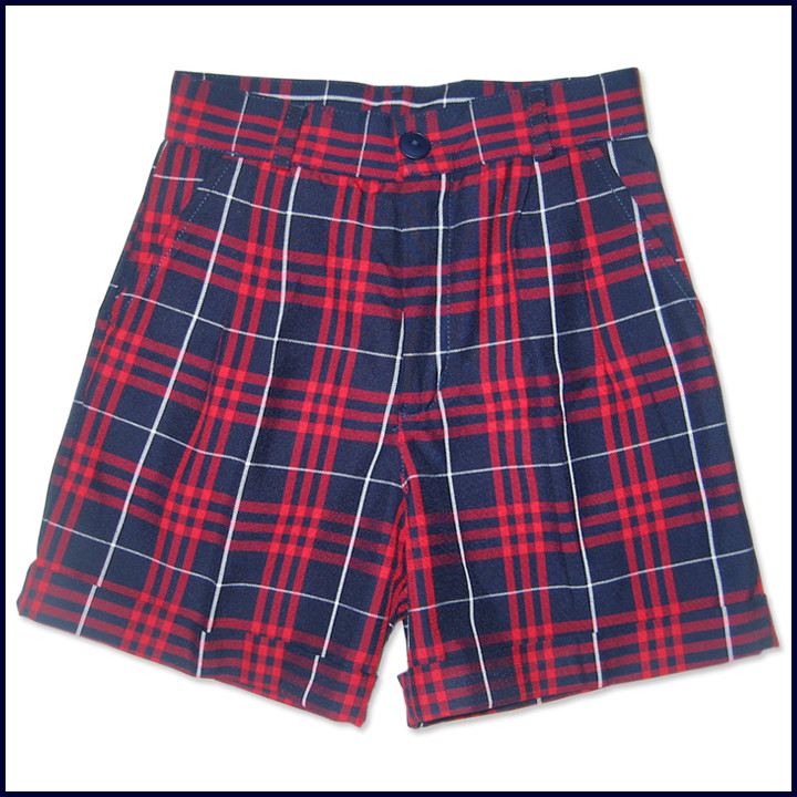 Girls Plaid Shorts