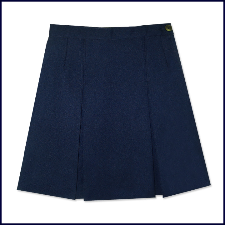 Vicki Marsha Uniforms Navy 2-Pleat Skirt - Skirts & Skorts - 8th