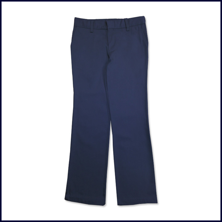 Girls Flat Front Slacks