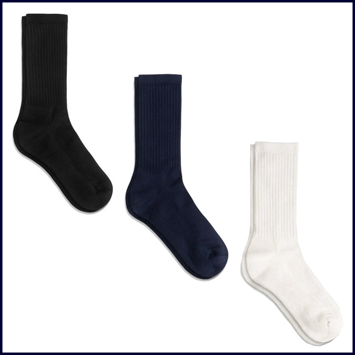 Crew Socks: 3 Pack