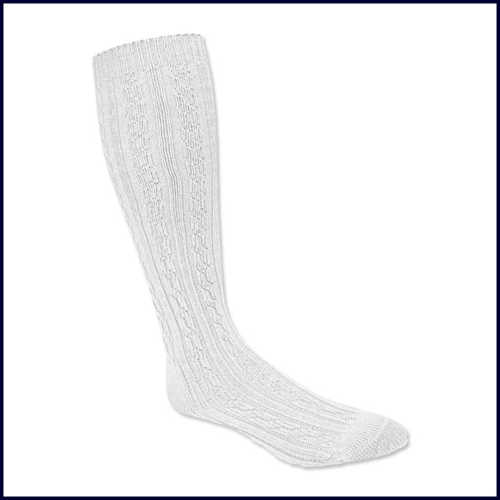 Cable Knee Hi Socks