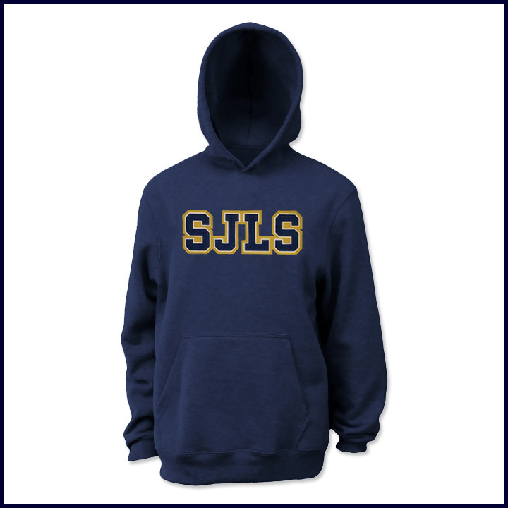 Hooded Pullover Sweatshirt with Large Fiberlok Logo
