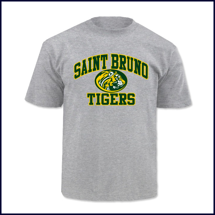 PE T-Shirt: Short Sleeve with Large Tiger Logo