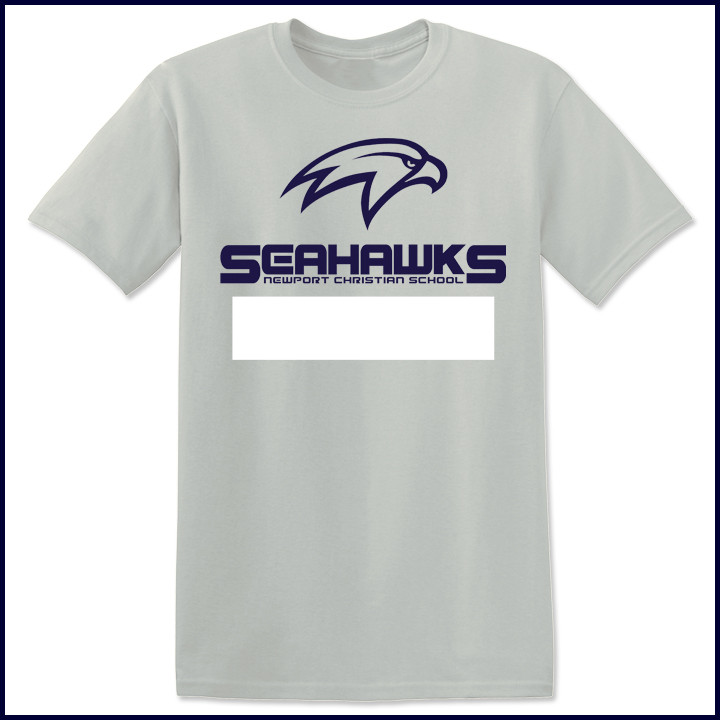 Performance PE T-Shirt with Large Seahawks Logo