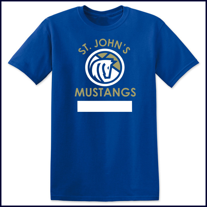 Performance PE T-Shirt with Large Mustang Logo