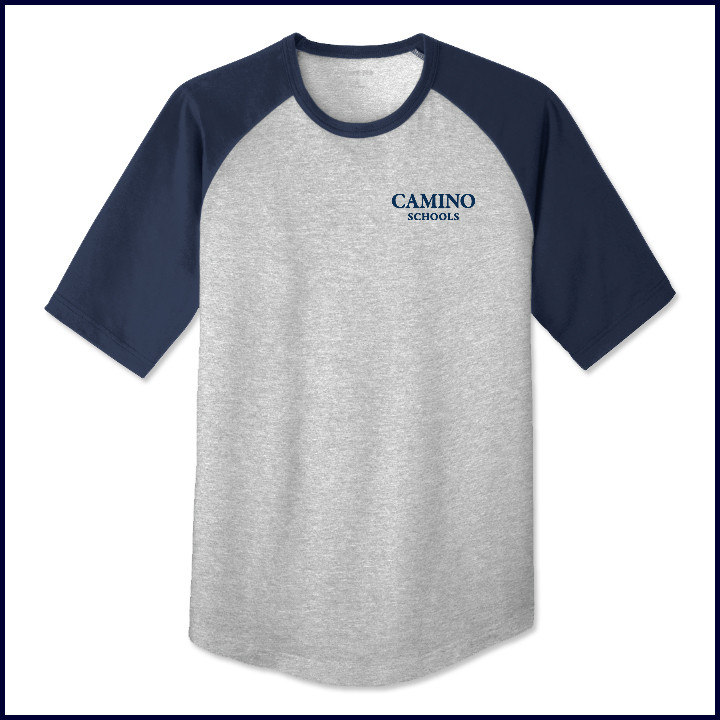 Baseball PE T-Shirt with Text Logo