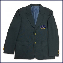 Classic Blazer with School Emblem