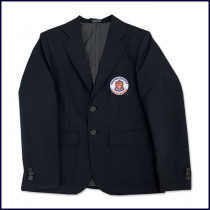 Classic Blazer with School Emblem