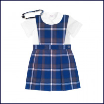 Doll Jumper with Blouse & Hair Bobble