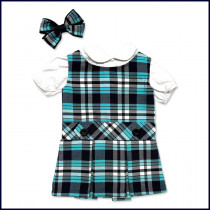 Doll Jumper with Blouse & Hair Bobble