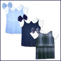 Doll Jumper with Blouse & Hair Bobble