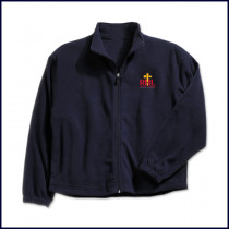 Polar Fleece Jacket with Embroidered Logo