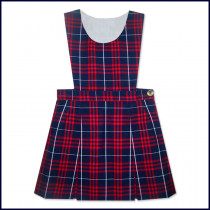 Bib Top Jumper with 2-Pleat Skirt