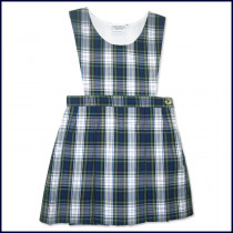 Bib Top Jumper with 2-Pleat Skirt