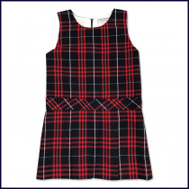 Shift Jumper with 2-Pleat Skirt & Bias Waistband