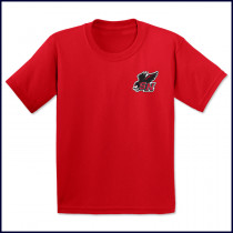 Cotton PE T-Shirt with Mascot Logo