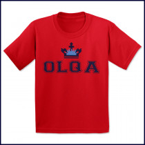 OLQA Spirit T-Shirt with Large OLQA Crown Logo