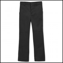 Black Flat Front Pants