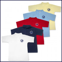 Classic Mesh Polo Shirt: Short Sleeve with Embroidered Logo