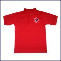 Unisex Performance Polo Shirt: Short Sleeve with Embroidered Logo
