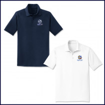 Classic Performance Polo Shirt: Short Sleeve with Embroidered Logo