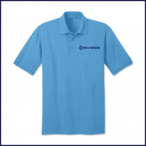 Classic Jersey Polo Shirt: Short Sleeve with Embroidered Logo