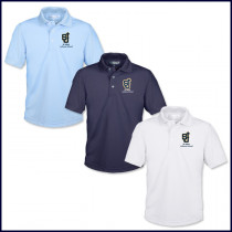 Performance Polo Shirt: Short Sleeve with Embroidered Logo