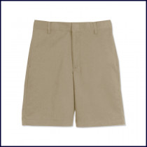 Khaki Flat Front Shorts