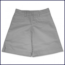 Girls Flat Front Twill Shorts