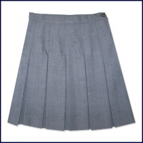 Stitched Down Box Pleat Skirt
