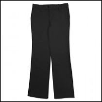 Black Girls Flat Front Slacks