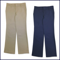 Girls Flat Front Slacks