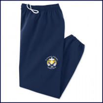 Fleece Sweatpants with School Logo