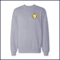 Crew Neck Sweatshirt with School Logo
