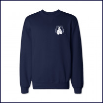 Crew Neck Sweatshirt with School Logo